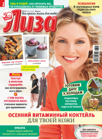 . Журнал «Лиза» №43/2025