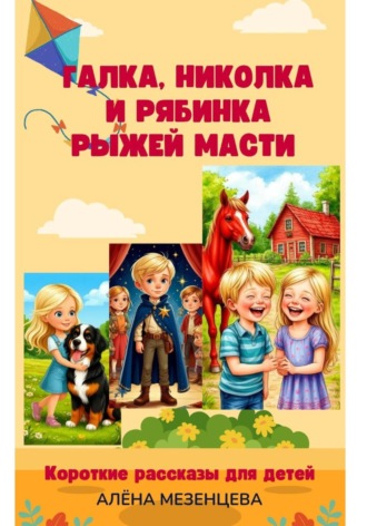 Алёна Мезенцева. Галка, Николка и Рябинка рыжей масти