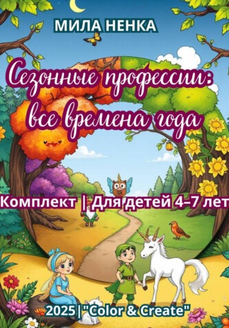 Мила Ненка. Сезонные профессии: все времена года. Комплект