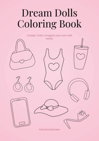 krismicrostocker. Dream dolls coloring book