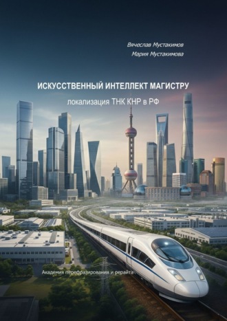 Вячеслав Мустакимов. Искусственный интеллект магистру – локализация ТНК КНР в РФ