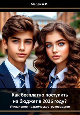 А.И. Марен. Как бесплатно поступить на бюджет в 2026 году? Уникальное практическое пособие