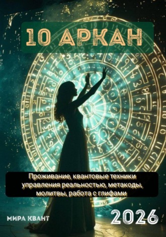 Мира Квант. Проживание Аркана 10 Колесо Фортуны. Энергии 2026 года. Квантовые техники создания счастливой реальности