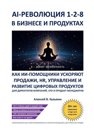 AI‑революция 1‑2‑8 в бизнесе и продуктах. Как ИИ‑ассистенты ускоряют продажи, HR, управление и развитие цифровых продуктов – для директоров компаний, CPO и продакт‑менеджеров. 
