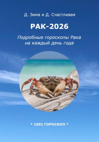 Дмитрий Зима. Рак-2026: Подробные гороскопы Рака на каждый день года