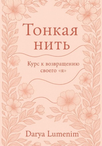Darya Lumenim. Тонкая нить: курс к возвращению своего 