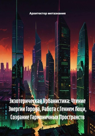 Архитектор метазнания. Экзотерическая Урбанистика: Чтение Энергии Города, Работа с Гением Лоци, Создание Гармоничных Пространств