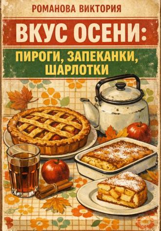 Вкус осени: пироги, запеканки, шарлотки. Романова Виктория