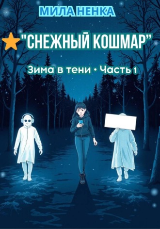 MILA NENKA. Снежный кошмар: подростковая раскраска «Зима в тени». Часть 1