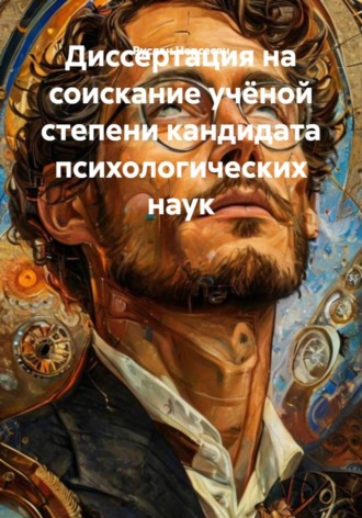 Диссертация на соискание учёной степени кандидата психологических наук. 