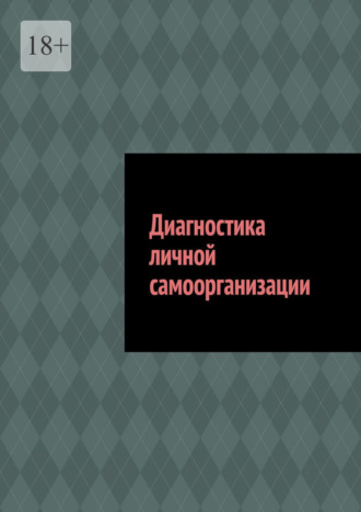 Антон Анатольевич Шадура. Диагностика личной самоорганизации