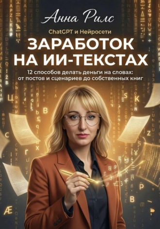 Анна Рилс. Заработок на ИИ-текстах