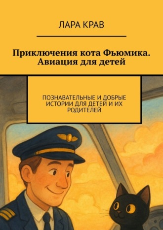 Лара Крав. Приключения кота Фьюмика. Авиация для детей. Познавательные и добрые истории для детей и их родителей