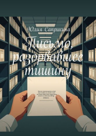 Письмо, разорвавшее тишину. Детективная проза. Юлия Саприкина