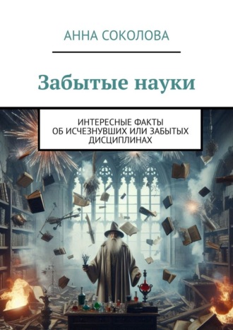 Анна Соколова. Забытые науки. Интересные факты об исчезнувших или забытых дисциплинах