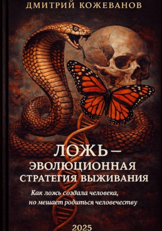Дмитрий Владимирович Кожеванов. ЛОЖЬ – ЭВОЛЮЦИОННАЯ СТРАТЕГИЯ ВЫЖИВАНИЯ. Как ложь создала человека, но мешает родиться человечеству