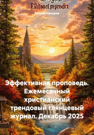 Рустам Хрматуллович Насыров. Эффективная проповедь. Ежемесячный христианский трендовый глянцевый журнал. Декабрь 2025