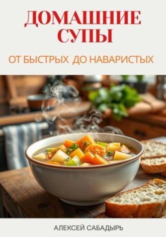 Алексей Сабадырь. Домашние супы: от быстрых до наваристых