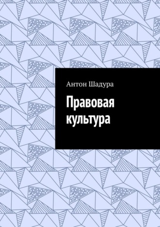 Антон Анатольевич Шадура. Правовая культура