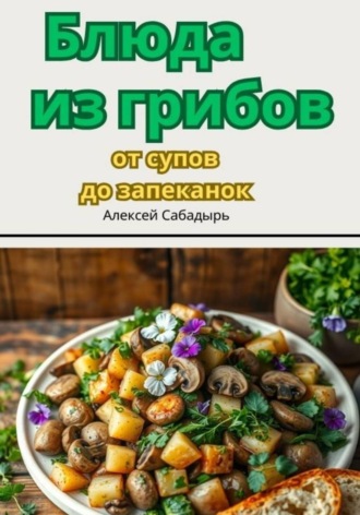 Алексей Сабадырь. Блюда из грибов: от супов до запеканок
