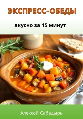 Алексей Сабадырь. Экспресс-обеды: вкусно за 15 минут