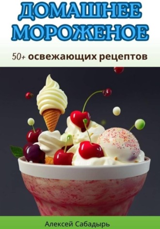 Алексей Сабадырь. Домашнее мороженое: 50+ освежающих рецептов