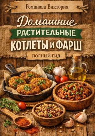Домашние растительные котлеты и фарш: полный гид. Романова Виктория