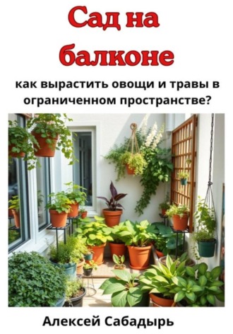 Алексей Сабадырь. Сад на балконе: как вырастить овощи и травы в ограниченном пространстве?