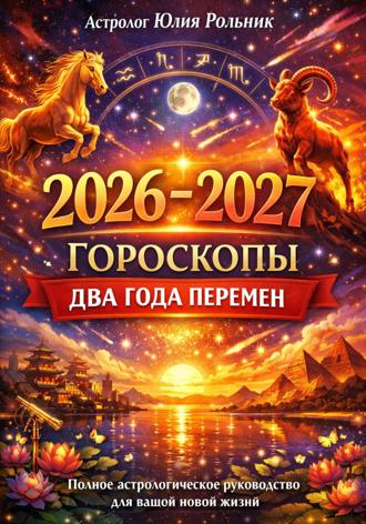 Юлия Рольник. Гороскопы 2026–2027 Два года перемен Полное астрологическое руководство для вашей новой жизни