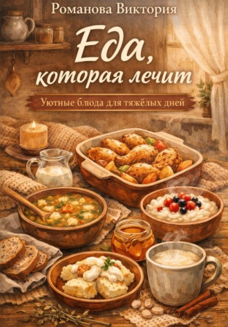 Еда, которая лечит: уютные блюда для тяжёлых дней. Романова Виктория