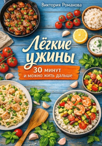 Романова Виктория. Лёгкие ужины: 30 минут и можно жить дальше