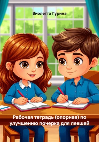 Виолетта Игоревна Гурина. Рабочая тетрадь (опорная) по улучшению почерка для левшей