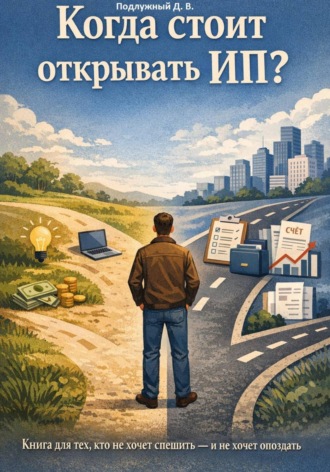 Дмитрий Подлужный. Когда стоит открывать ИП? Книга для тех, кто не хочет спешить – и не хочет опоздать