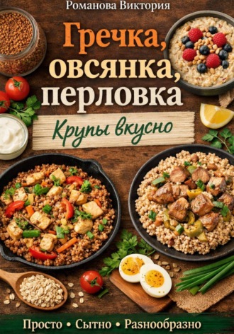 Романова Виктория. Гречка, овсянка, перловка: крупы вкусно