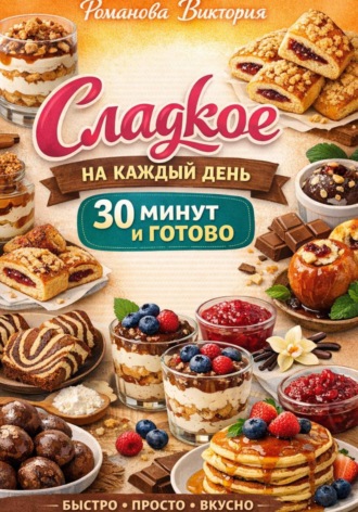 Романова Виктория. Сладкое на каждый день: 30 минут и готово