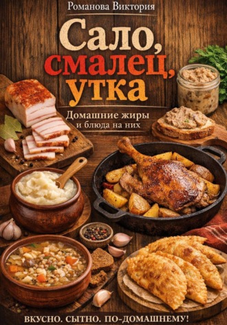 Сало, смалец, утка: домашние жиры и блюда на них. Романова Виктория