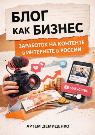 Артем Демиденко. Блог как бизнес: Заработок на контенте в интернете в России