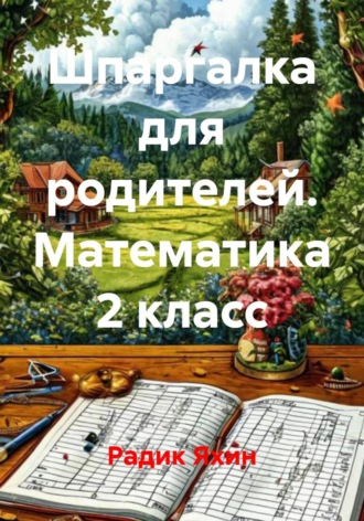 Радик Яхин. Шпаргалка для родителей. Математика 2 класс