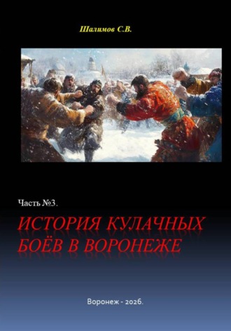 Сергей Шалимов. История кулачных боёв в Воронеже. Часть 3