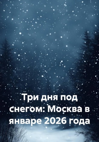 Виктор Никитин. Три дня под снегом: Москва в январе 2026 года