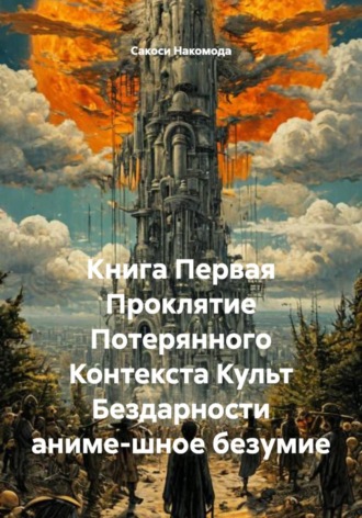 Сакоси Накомода. Книга Первая Проклятие Потерянного Контекста Культ Бездарности аниме-шное безумие