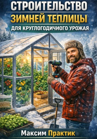 Максим Практик. Строительство зимней теплицы для круглогодичного урожая