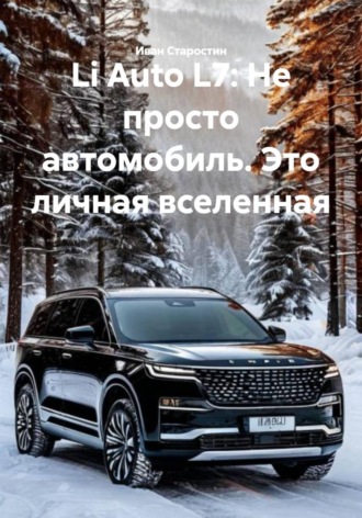 Иван Владимирович Старостин. Li Auto L7: Не просто автомобиль. Это личная вселенная