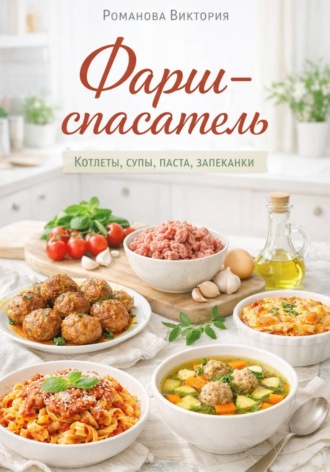 Романова Виктория. Фарш-спасатель: котлеты, супы, паста, запеканки