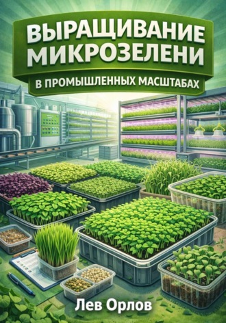 Лев Орлов. Выращивание микрозелени в промышленных масштабах