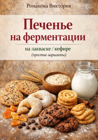 Романова Виктория. Печенье на ферментации: на закваске/кефире (простые варианты)
