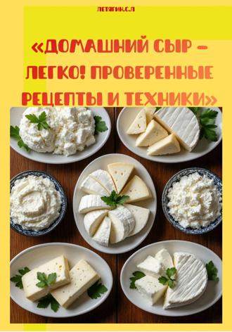Домашний сыр – легко! Проверенные рецепты и техники. Сергей Летягин