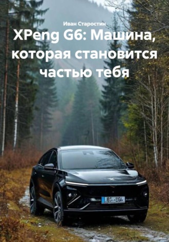 Иван Владимирович Старостин. XPeng G6: Машина, которая становится частью тебя