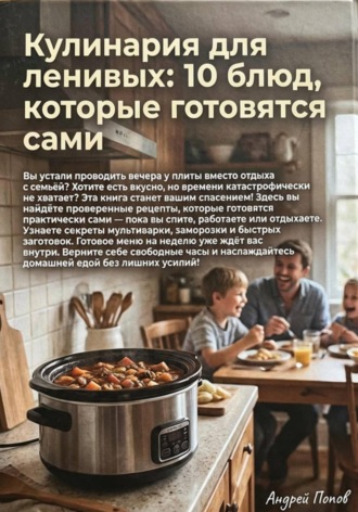 Андрей Попов. Кулинария для ленивых: 10 блюд, которые готовятся сами