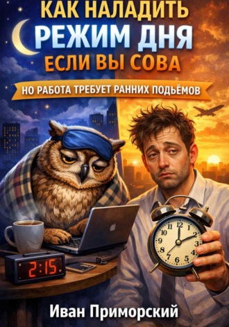 Иван Приморский. Как наладить режим дня если вы сова, но работа требует ранних подъемов